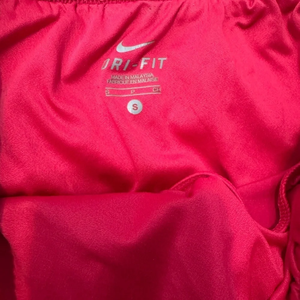 Nike Dri-Fit Lined Running Shorts 3” Pink Purple Orange